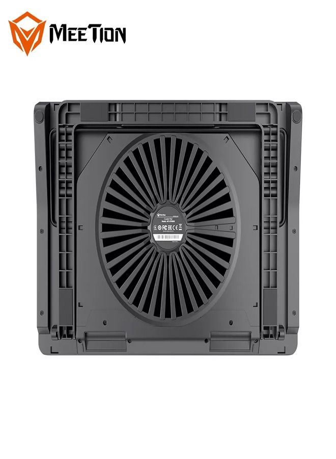 Meetion MEETION CP5050 Adjustable 17I NCH Notebook Macbook Pro 15 Stand Gaming Fan RGB Laptop Cooling Pad For Laptop Cooler  - Image 5
