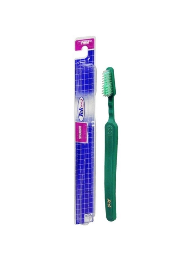 Tek Pro Toothbrush Full Head Firm Straight 1 Each (Pack of 2)
