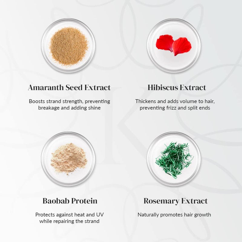 Kerotin Hair Thickening Spray with Keratin for Fine & Thin Hair Growth in Women, Heat Protectant, Repair Mist for Volume, Body & Shine, Diameter Booster, Natural, Sulfate & Cruelty Free, Made in USA - Image 4