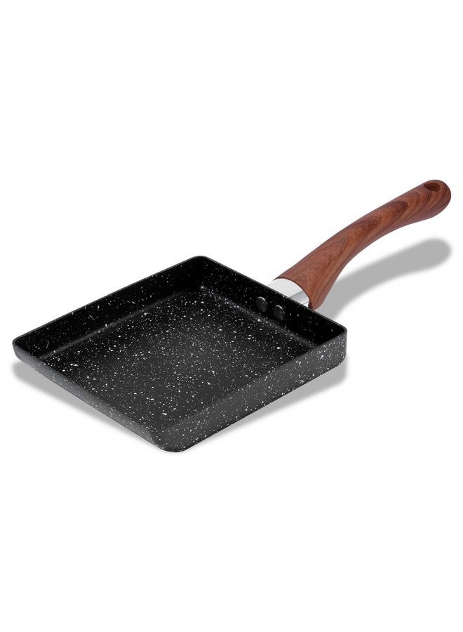ESLITE LIFE ESLITE LIFE 7”x 6” Japanese Omelette Pan Nonstick Tamagoyaki Egg Pan Rectangle Egg Frying Pan, PFOA & PTFEs Free  - Image 1