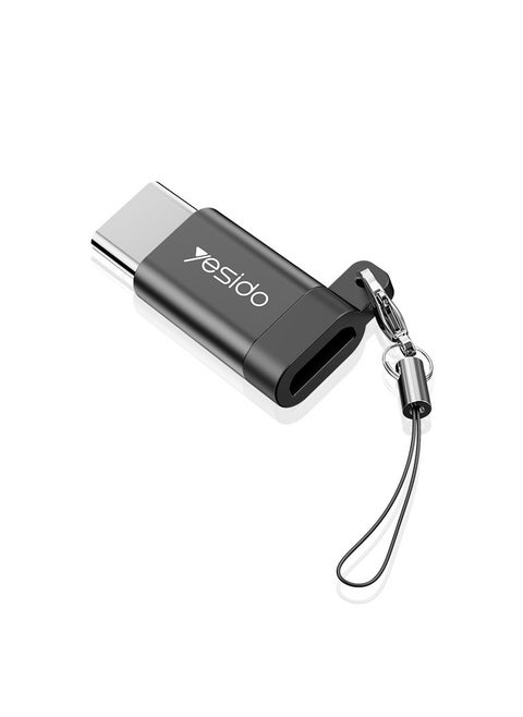 Yesido GS04 Micro to Type-C Adapter - OTG Adapter for Data Transfer and Charging (Compact, Durable, Fast Sync)
