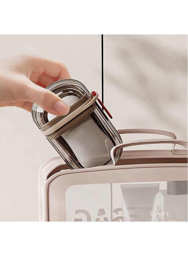 Travel portable soap box with double-layer sealed lid and drain soap box - Image 4