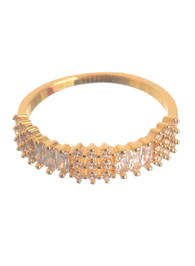 Akher el Ankoud Gold Zircon Ring  - Image 2