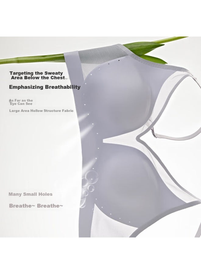 Aimer "oxygen Patch" Thin And Breathable Wire-free Bra For Spring And Summer - Image 3