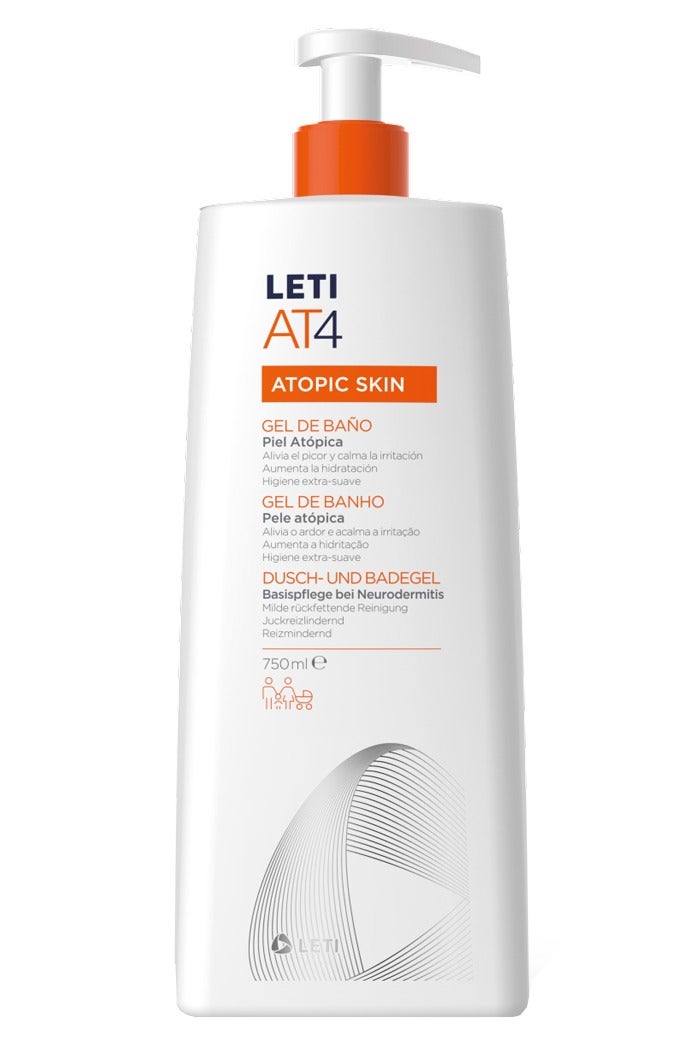 Leti Letiat4 Atopic Skin Shower Gel 750ml - Image 1