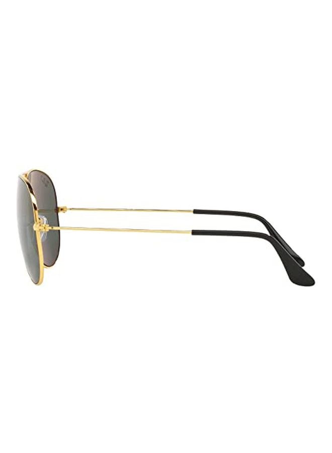 Ray-Ban Unisex Aviator Shaped Unisex Sunglasses RB3025-001-58 - Image 3