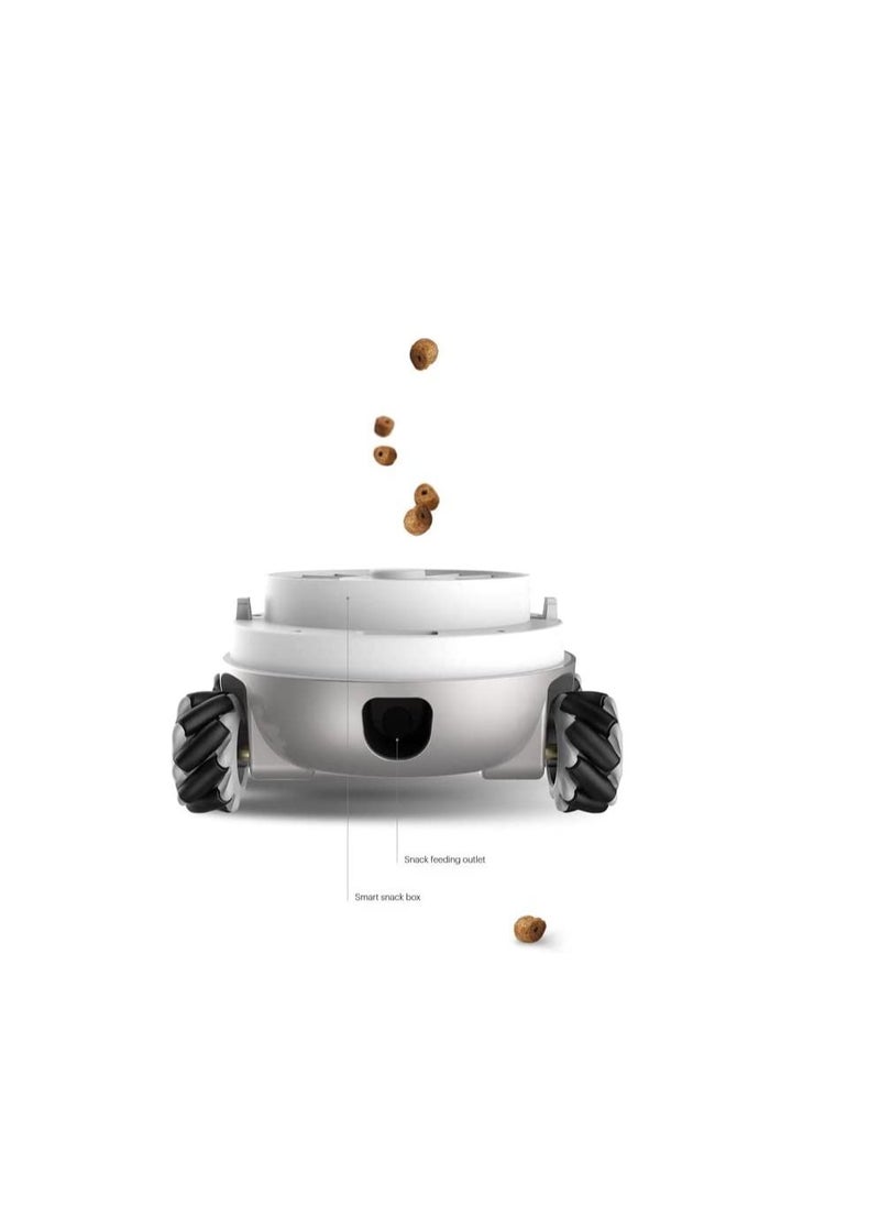 tuti Robo - Tutirobo Smart IOT Home Robot for your Cats, Dogs, and even your Family Mobile Full HD Pet Camera with Treat Dispenser, Remote Control via App Pet Robot - Image 1