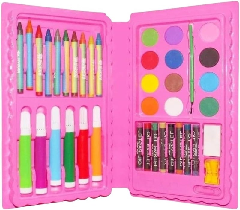 Toy Imagine 42 Pcs Color Set For Kids Color Pencil, Crayons, Water Color, Sketch Pens