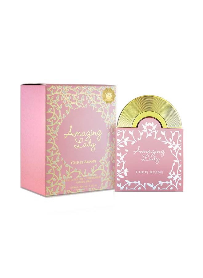Chris Adams Chris Adams Amazing Lady Eau De Toilette 100 ML  - Image 3
