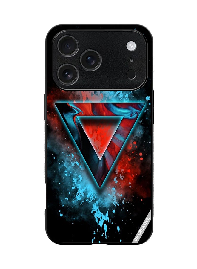 VR CREATIVE Protective Case Cover For Apple iPhone 17 Pro Logo Design Multicolour