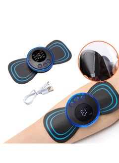Generic Portable 8 Modes Electric Cervical Spine Mini Patch Vibration Muscle Relaxation Shoulder Neck Massager Massage Relieve Fatigue Rechargeable  - Image 2