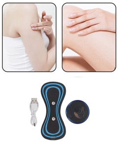 Generic Portable 8 Modes Electric Cervical Spine Mini Patch Vibration Muscle Relaxation Shoulder Neck Massager Massage Relieve Fatigue Rechargeable  - Image 5