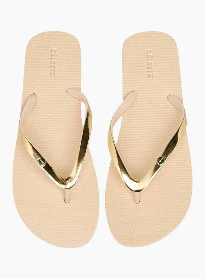 Celeste Women's Textured Thong Slippers