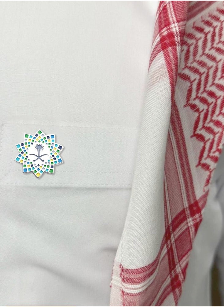 ماركة غير محددة بروش الرؤية معدن بمغناطيس  - Image 3