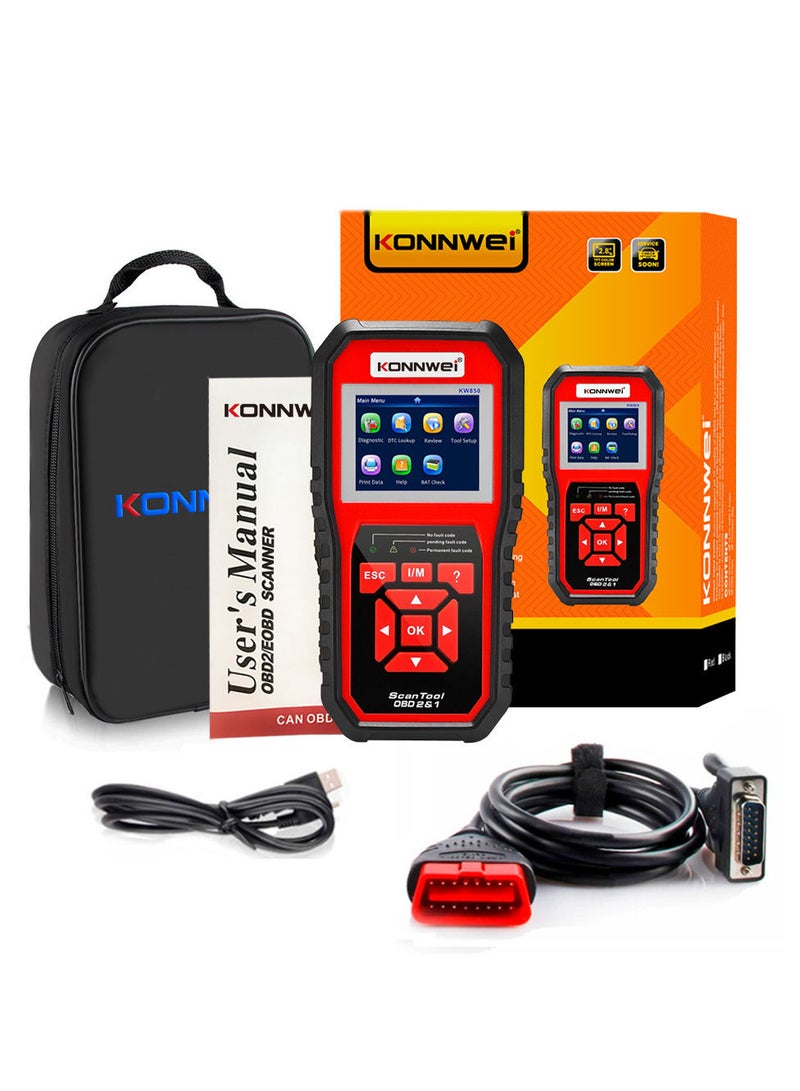 Konnwei أداة تشخيصية شاملة لمسح رموز السيارة - Image 1