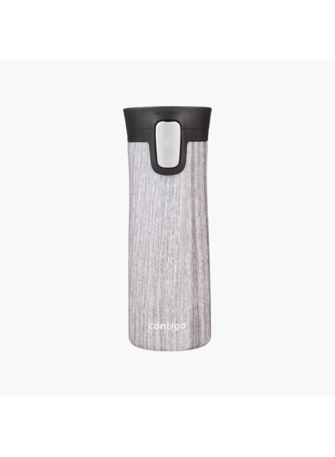 كونتيجو Contigo Abstract Stainless Steel Travel Mug with Autoseal Spout and Leak Resistant Design - 420 ml
