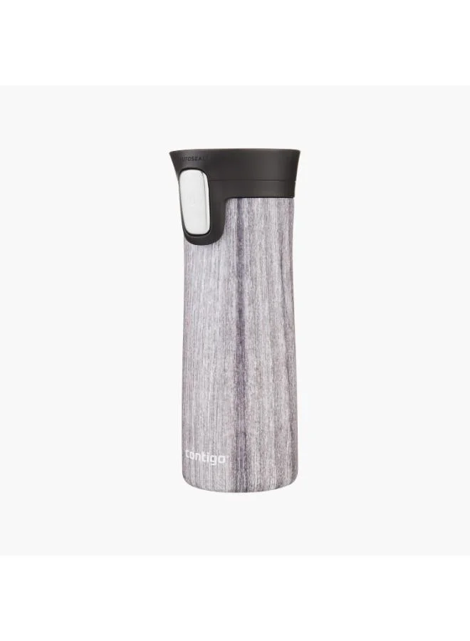 كونتيجو Contigo Abstract Stainless Steel Travel Mug with Autoseal Spout and Leak Resistant Design - 420 ml