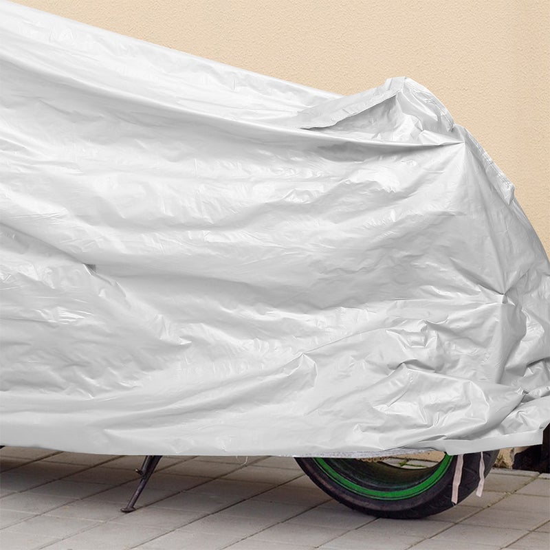 2pcs Motorbike Protective Covers Covers Heavy Duty Motorcycle Covers Outdoor Motorcycle Cover Bike Covers Moped Covers - Image 2