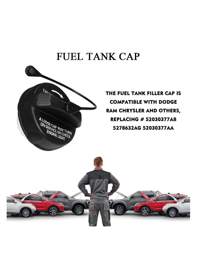 10591D Locking Fuel Gas Cap For Diesel Trucks Fuel Tank Fit for Chevrolet Dodge Ford GMC Etc Car Fuel Cap