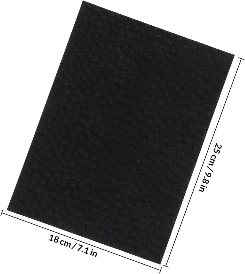 TIDTALEO Silicone Baking Mat Non-stick Dessert Pad with Coffee Bean Texture Washable Roll Pad for Cake Bread and Pastry Baking in Kitchen Random Color - Image 2