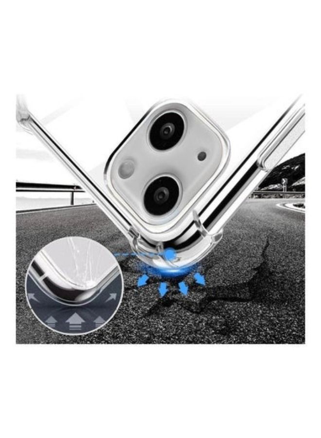 أكاليكس حزمة ل فون 14 برو واضح حالة و واقي للشاشة 360 درجة الأمامي والخلفي حماية صدمات لينة تبو مع المضادة للخدش الزجاج المقسى 6.1 بوصة واضح - Image 3