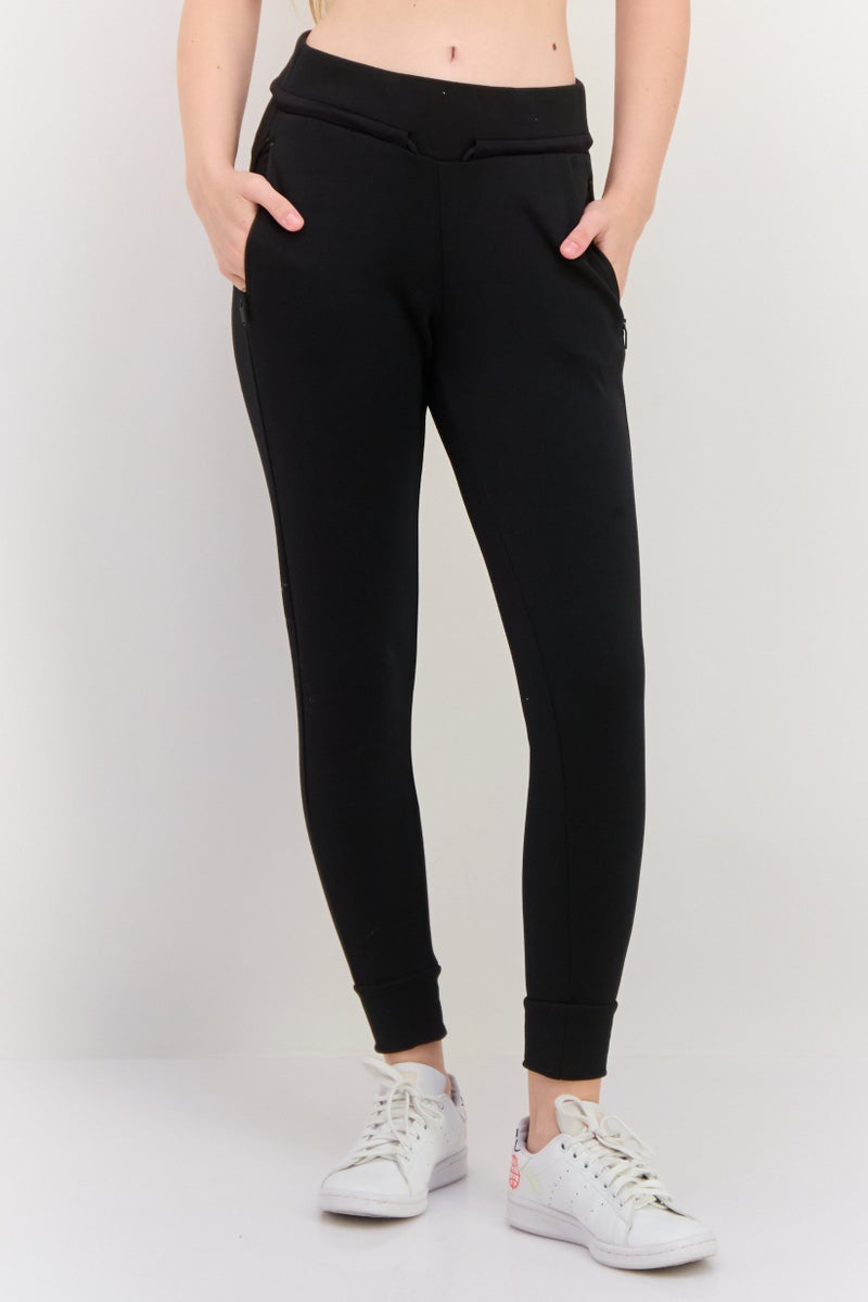 Adidas Women Sportswear Fit Outdoor Leggings, Black  - Image 1