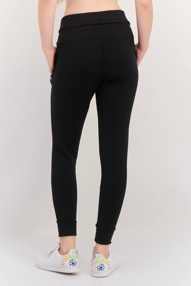 Adidas Women Sportswear Fit Outdoor Leggings, Black - Image 2