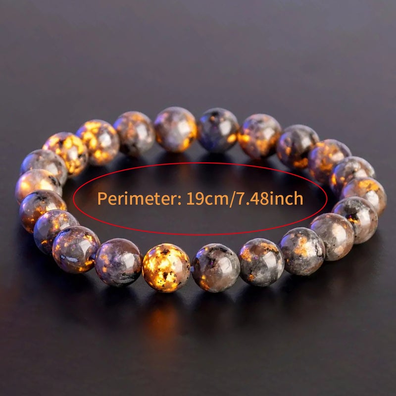 Natural Fire Agate Bracelet Unisex - Image 1