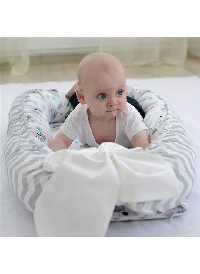 Kutis Portable Super Soft and Breathable Newborn Infant Cocoon Snuggle Bed  - Image 5