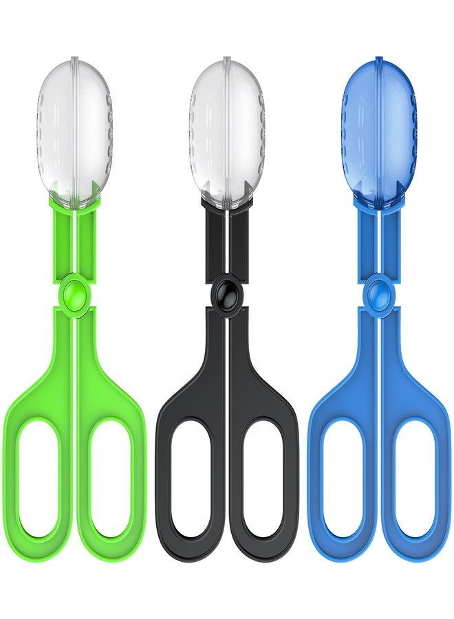 باوفلي مجموعة أدوات Pawfly الثلاثية لإطعام الزواحف: مشبك، مجرفة حشرات، مجرفة بلاستيكية لفضلات الزواحف، أدوات إطعام وتنظيف الزواحف في أحواض الزواحف (السحلية، التنين الملتحي، الوزغة، الثعبان)، 3 ألوان - Image 1