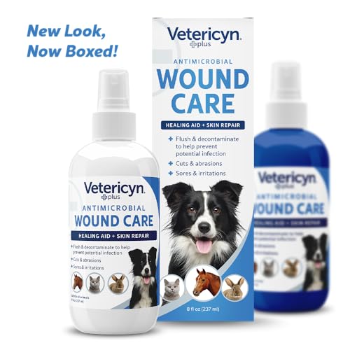 Vetericyn Plus Dog Wound Care Spray | Healing Aid and Skin Repair, Clean Wounds, Relieve Itchy Skin, and Prevent Infection, Safe for All Animals. 8 Ounces - Image 2