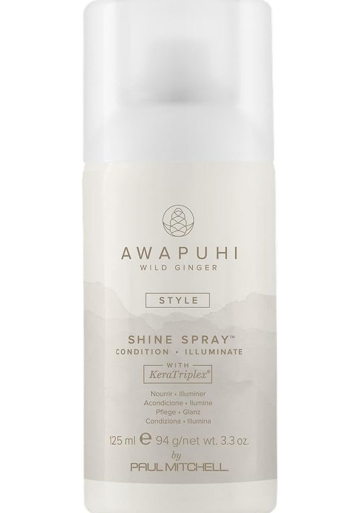 Paul Mitchell Awapuhi Wild Ginger Shine Spray by Paul Mitchell - Conditions and Adds Luminosity for All Hair Types, 3.3 oz - Image 1