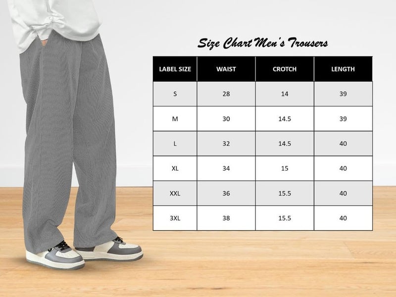 SMOWKLY Men's Premium Cotton Blend Relaxed Fit Stretchable & Comfortable Sweatpant Trouser | Flexible Elastic Waist with Drawstring Lower for man |Pant for Causal & Formal Wear |Gym Joggers Grey - Image 5