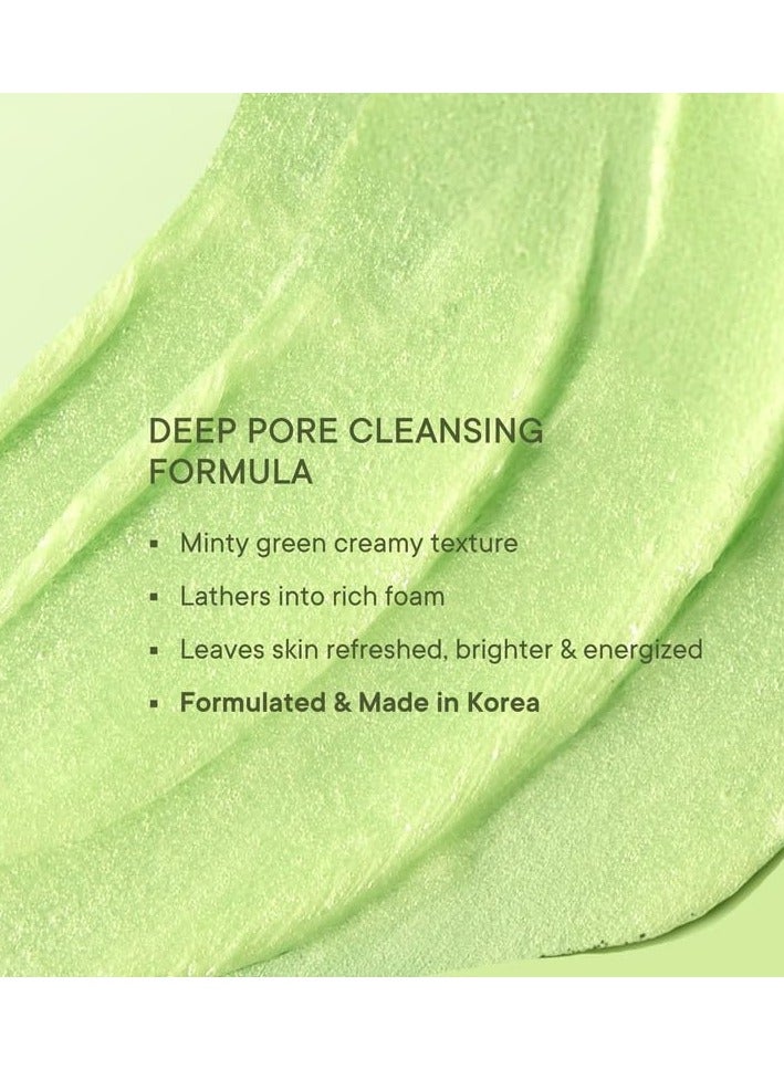 Quench Pollution Rescue Cream Face Wash with Vitamin E & Avocado | Gently Exfoliates Skin to Revive Dullness | Rich Foamy Korean Cleanser | Made in Korea (100ml) - Image 4