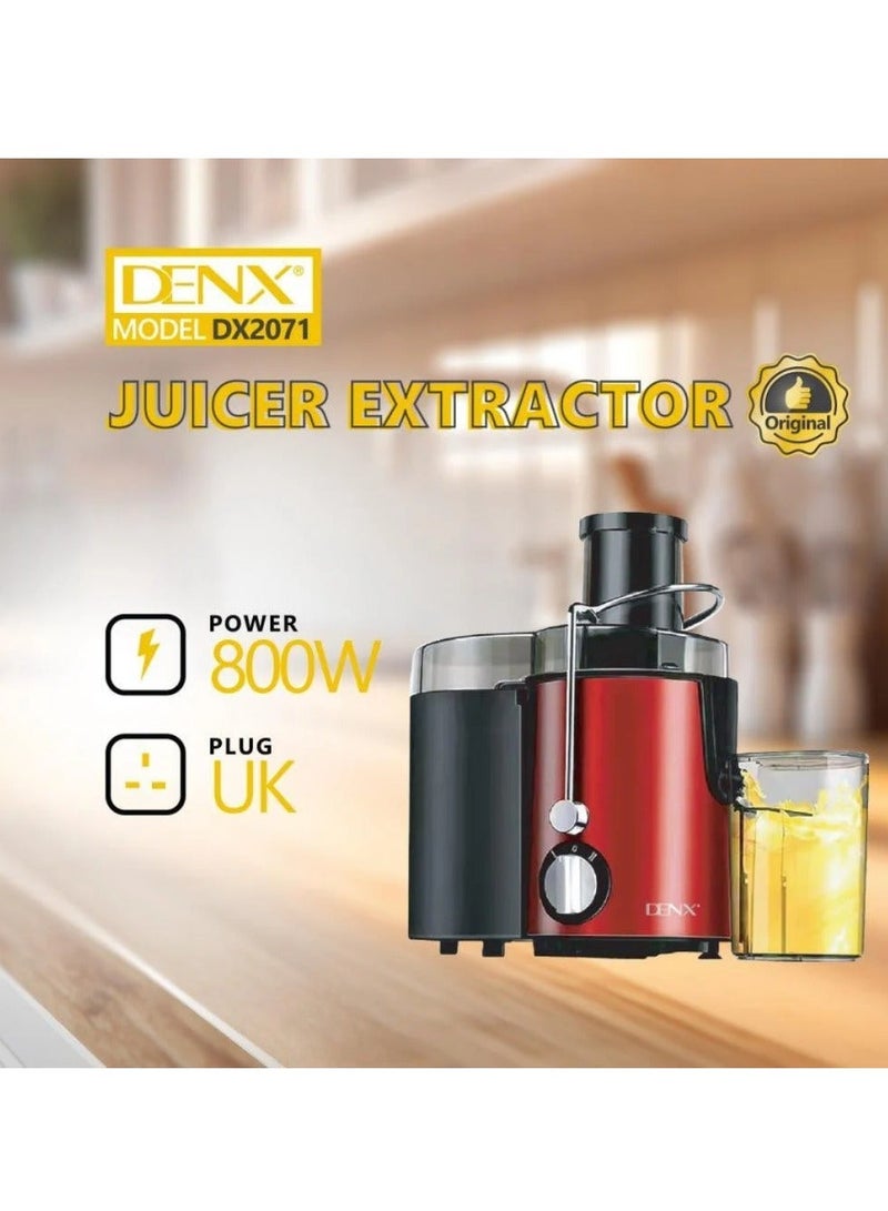 Denx Cold press fruit/vegetable juicer with high productivity - Image 4