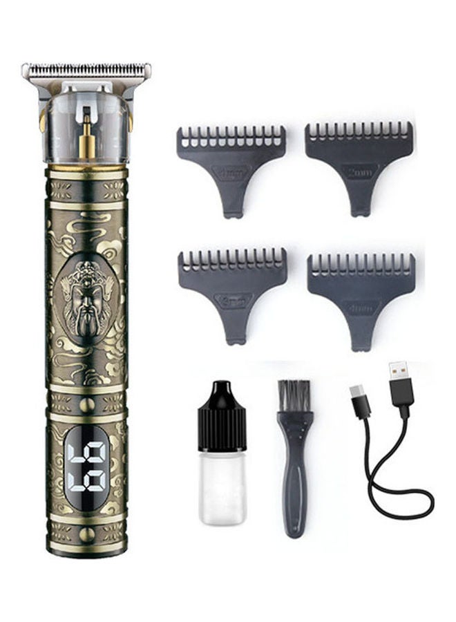 Kemei Professional Hair and Beard Trimmer Gold - Image 1
