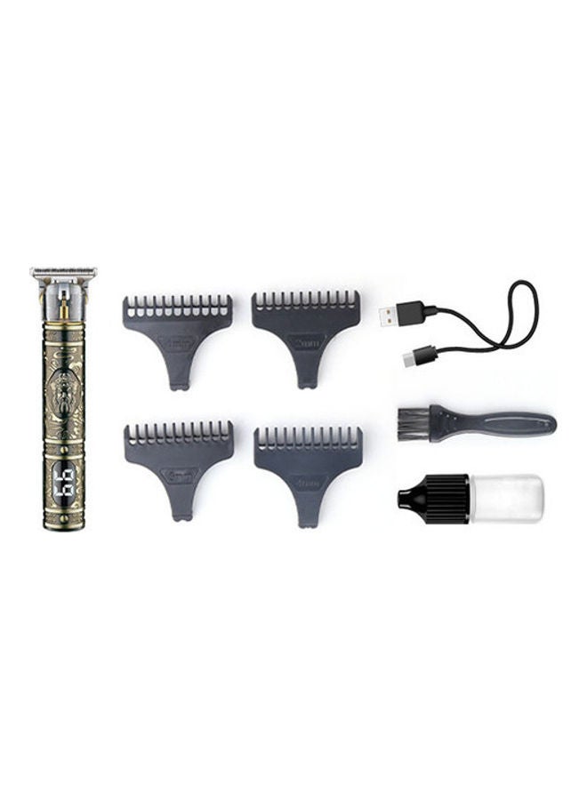 Kemei Professional Hair and Beard Trimmer Gold - Image 3