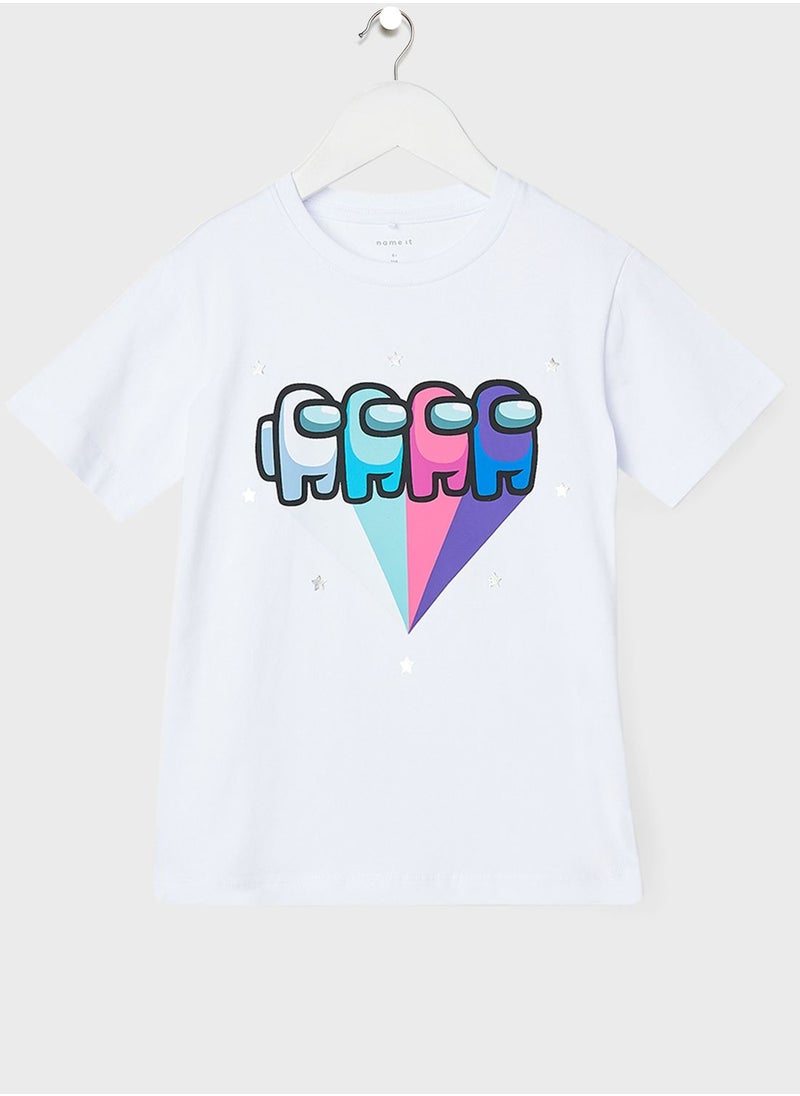 NAME IT Kids Among Us T-Shirt  - Image 1