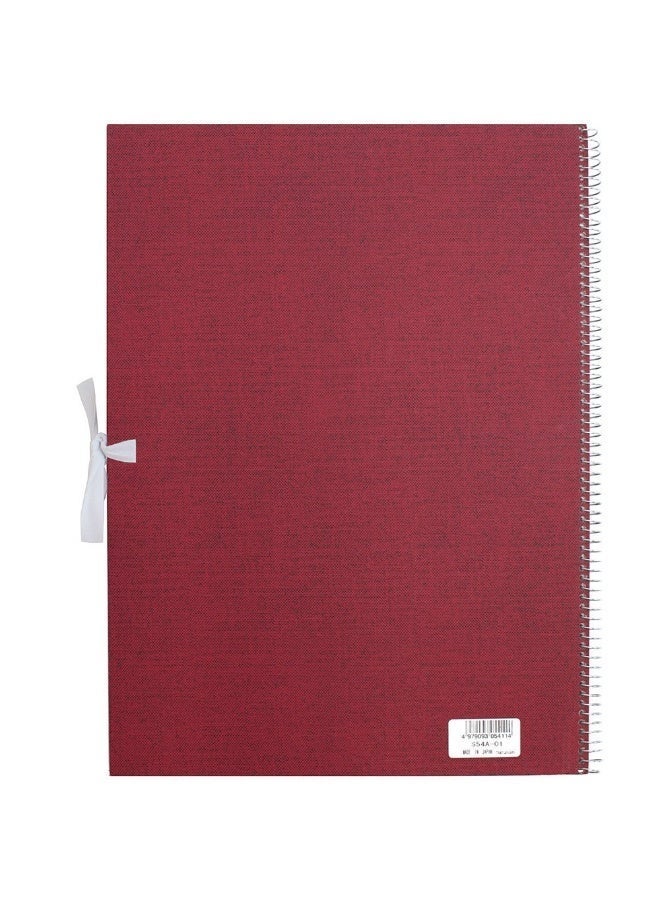 مارومان دفتر رسم احترافي ورق سميك جداً مقاس 41.5*33 سم عدد 40 ورقة - Image 5