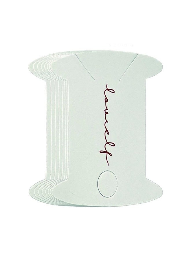 lovielf Mini Size Paper Cardboard Bobbin for Embroidery Thread 200pcs - Image 1
