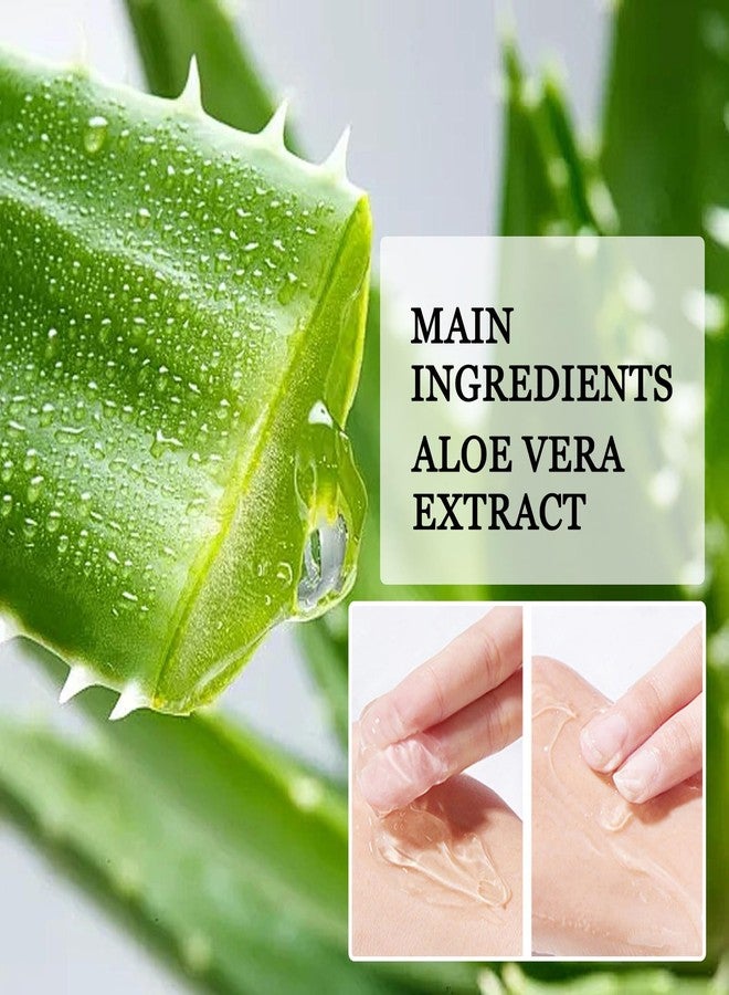 DuoZeng 16PCS Organic Aloe Vera Gel for Face,Moisturizing Pure Aloe Lotion,Hydrating Travel Size Vera Gel for After Sun Care,Lightweight Body After Sun Lotion,Natural Organic Face Moisturizer - Image 4