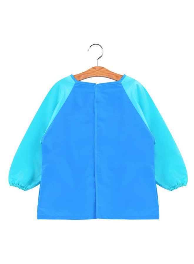 Paw Patrol Children's Smock, Boys' Painting A, Waterproof Smock, Reverse-wear Clothing, Eating A For Kids And Toddlers, Long-sleeve Protective Clothing Pa415 L - Image 4