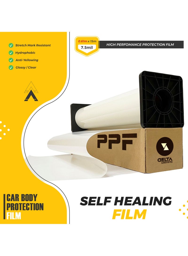 Delta Wraps Paint Protection Film PPF Glossy 1.52m x 15m - Image 3