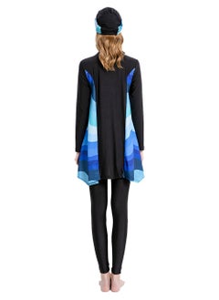 NIBEMINENT 3-Piece Long Sleeve Muslim Swimsuit Set  - Image 2