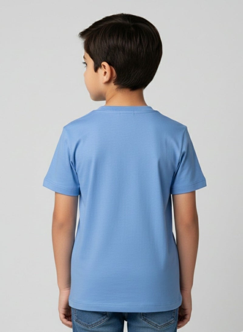 babyqlo Boys Ramadan Moon Lantern Cotton Festival T-Shirt - Image 2