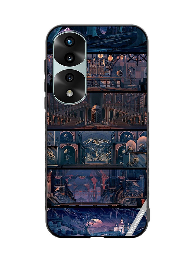 VR CREATIVE غطاء حماية لهاتف Honor 70 Pro بتصميم متعدد الألوان - Image 1