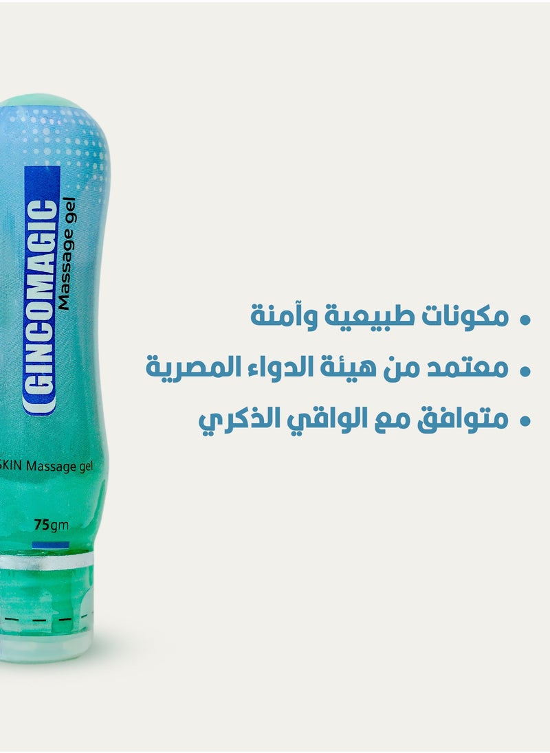 Gincomagic Gincomagic water based lubricant, , rich in aloe vera and ginseng, 75 ml  - Image 4