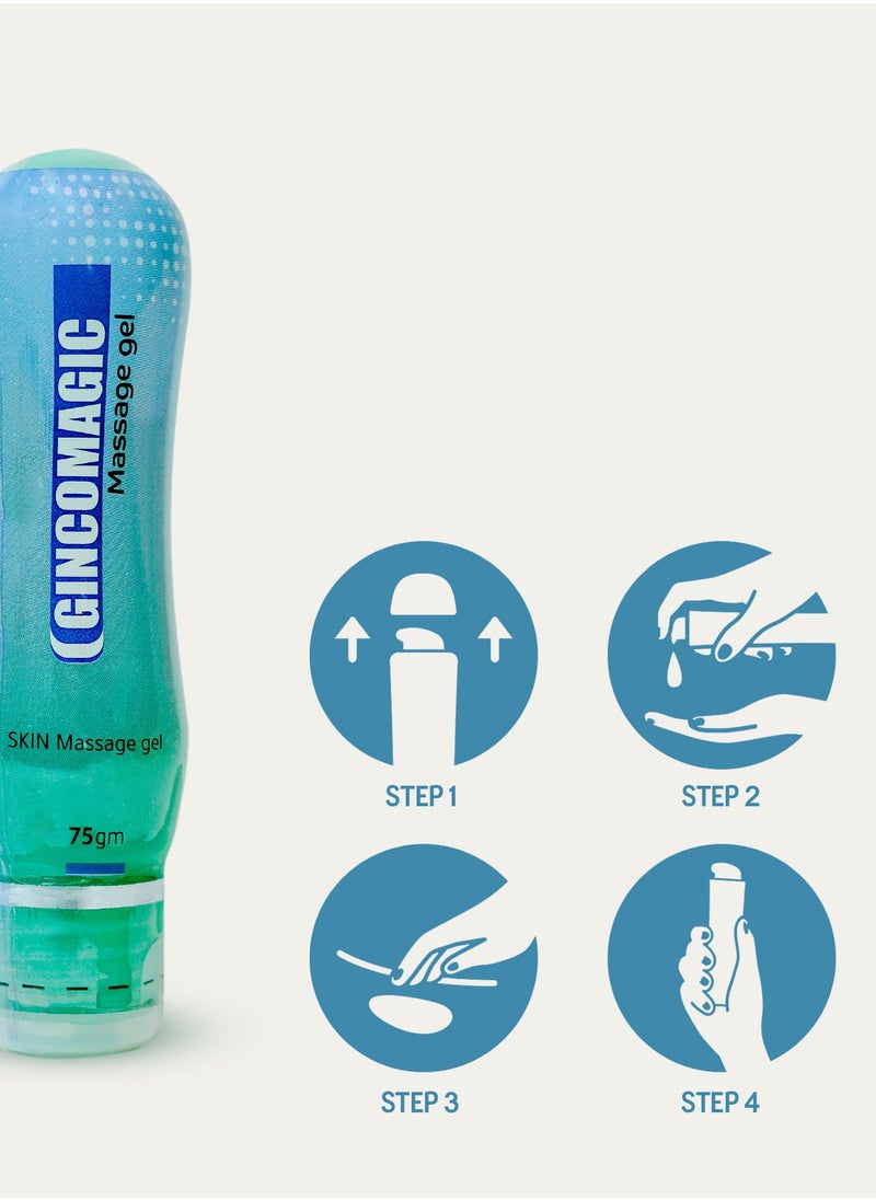 Gincomagic Gincomagic water based lubricant, , rich in aloe vera and ginseng, 75 ml  - Image 5