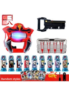 Jade Sublimation Children's Gift Luminous Capsule Jed's Claw Transformator Summoner Package Toy Glasses-Color:Sublimator + 9 Luminous Capsules + Belt [recommended]