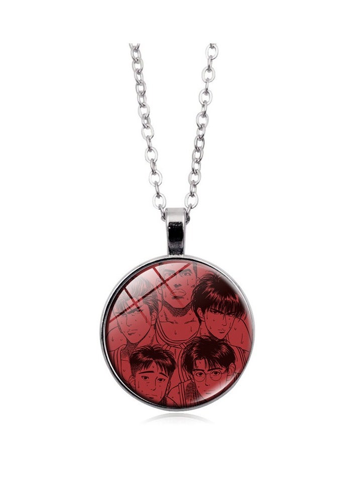 KUYING New Slam Dunk Pendant Sweater Chain Jewelry 